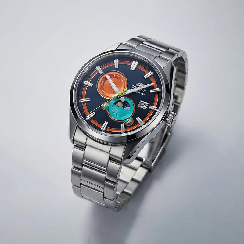 Orient Stretto Limited Edition Multi-Color Dial Men's Watch- RA-AK0316L